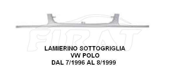 LAMIERINO SOTTOGRIGLIA VW POLO 96 - 99